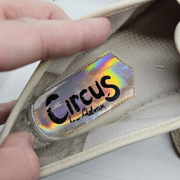 Circus by Sam Edelman Christina Platform Espadrilles beige size 9M - Picture 6 of 8